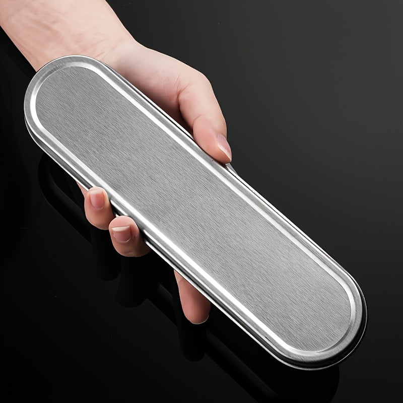 Personalized Customization, 2/3/4pcs Set of Silvery 304 Material Portable Tableware, Salad Fork Spoon, Spoon, Chopsticks And Stainless Steel Box, Suitable for Outdoor Picnics, Home Kitchens And Durable Tableware, Outdoor Travel Tableware