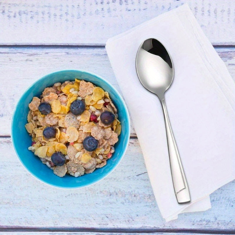 Set of 10 Stainless Steel Tableware, Including 50pcs of Cutlery.